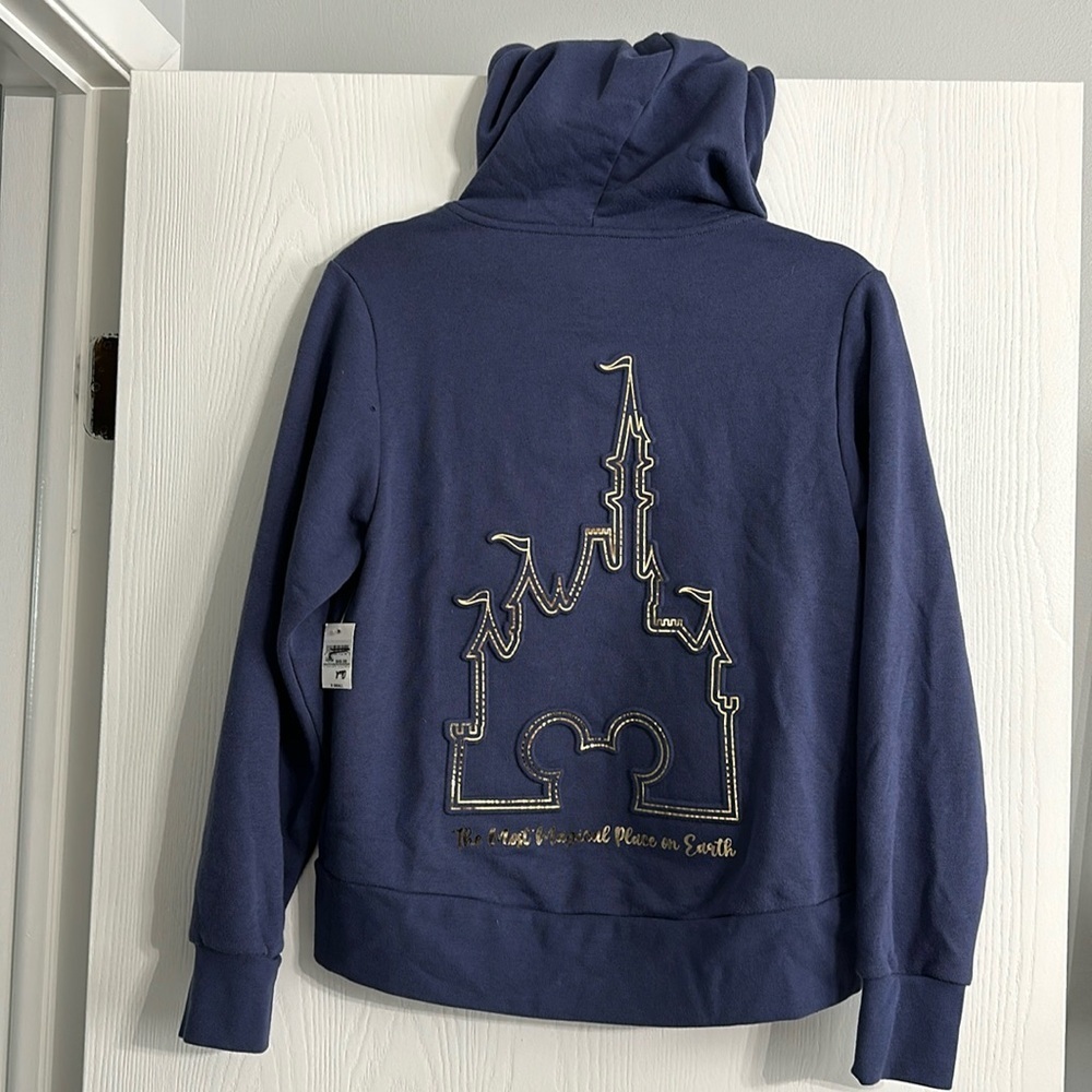 Disney Blue and Gold Sweatshirt